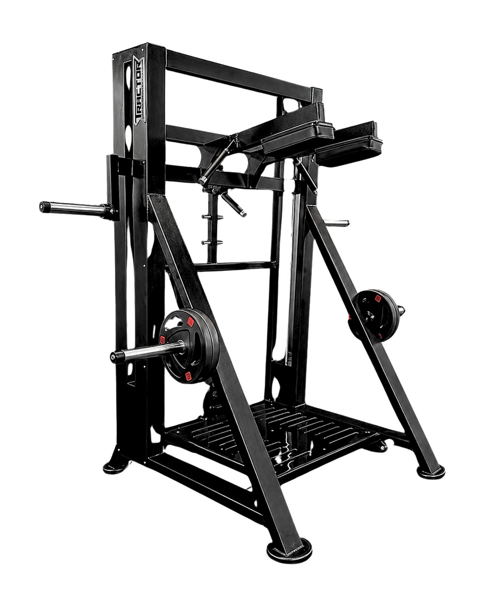 Panturrilha Vertical com Agachamento SUPREME Tractor Equipamentos Fitness